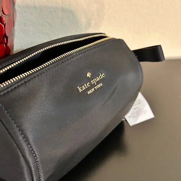NWT Kate Spade Black Chelsea Medium Cosmetic - Picture 5 of 8